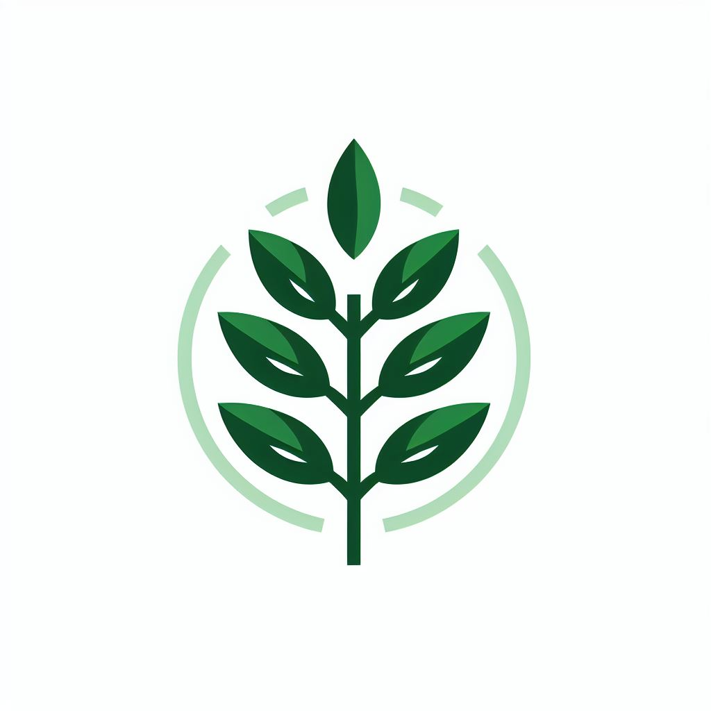 녹색 나물 로고 3