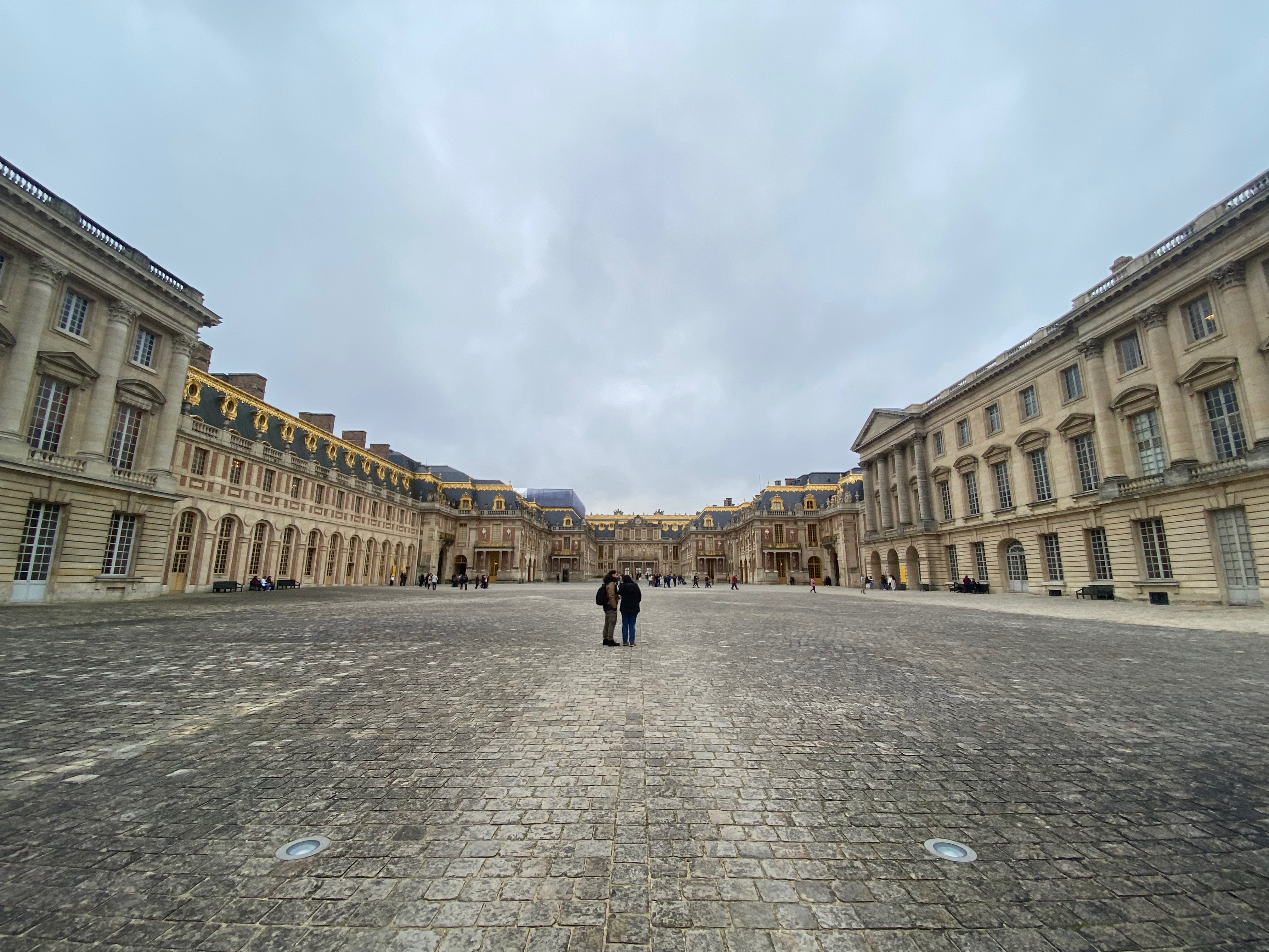 베르사유 궁전&#44; 비대칭