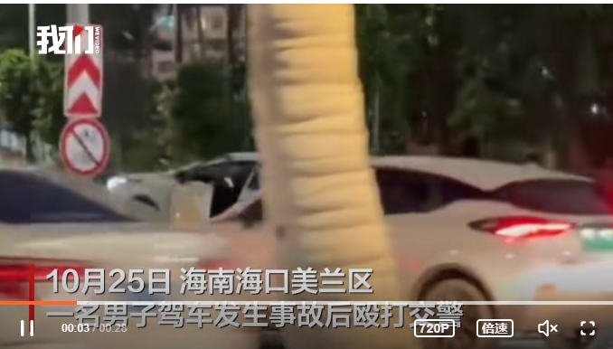 하이커우서 40대 운전자, 음주측정 거부 후 경찰 폭행… 공무집행방해 혐의로 구속