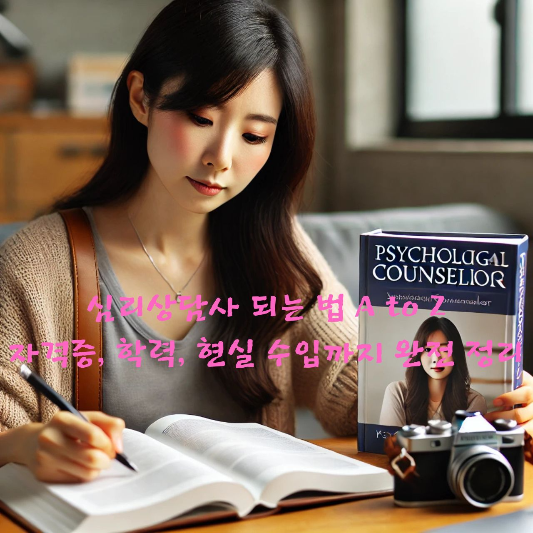 #심리상담사 #상담심리학 #심리학진로 #국가자격증 #임상심리사
#심리학과비전공자 #심리상담자격증 #프리랜서상담사 #상담수련
#심리상담블로그