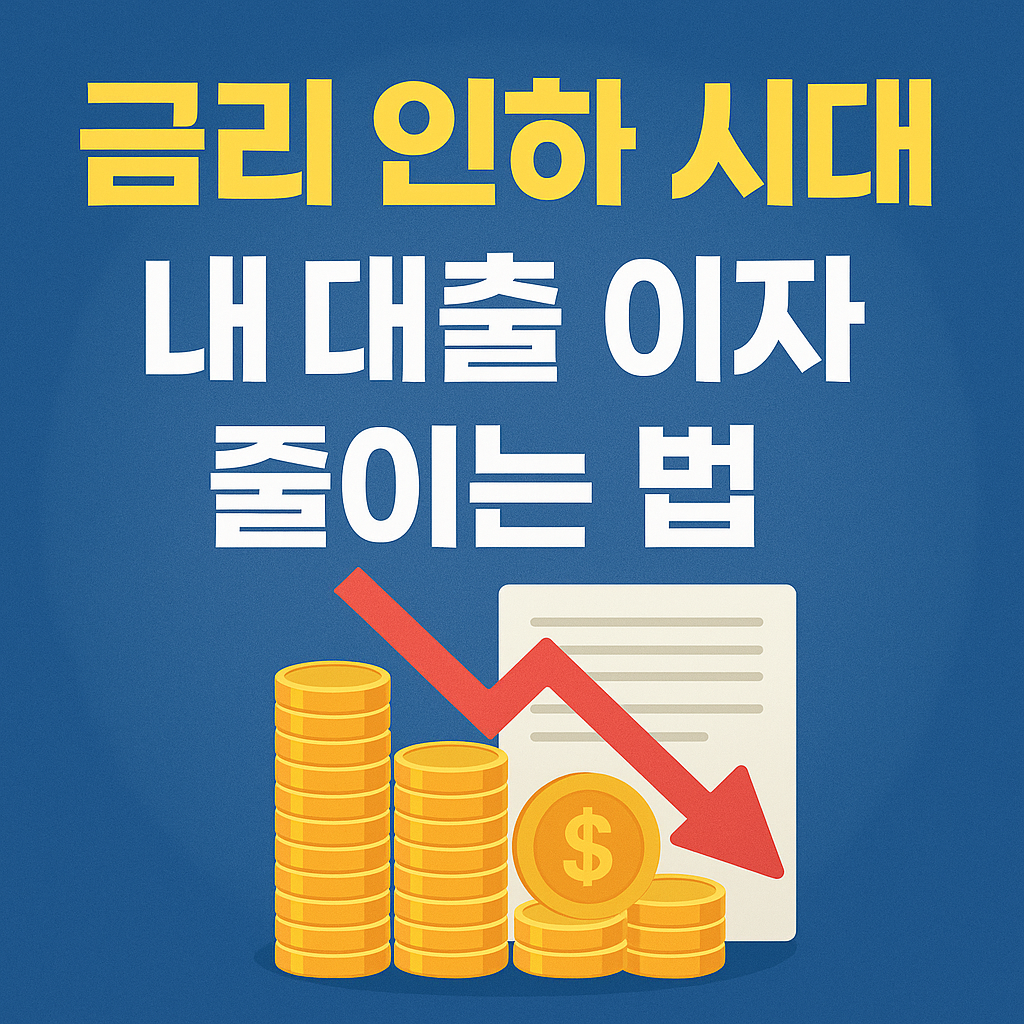 금리 인하 시대, 내 대출 이자 줄이는 법