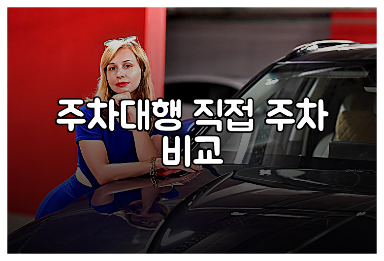 주차대행 직접 주차 비교