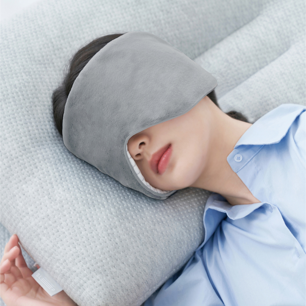 양면안대 착용 사진
