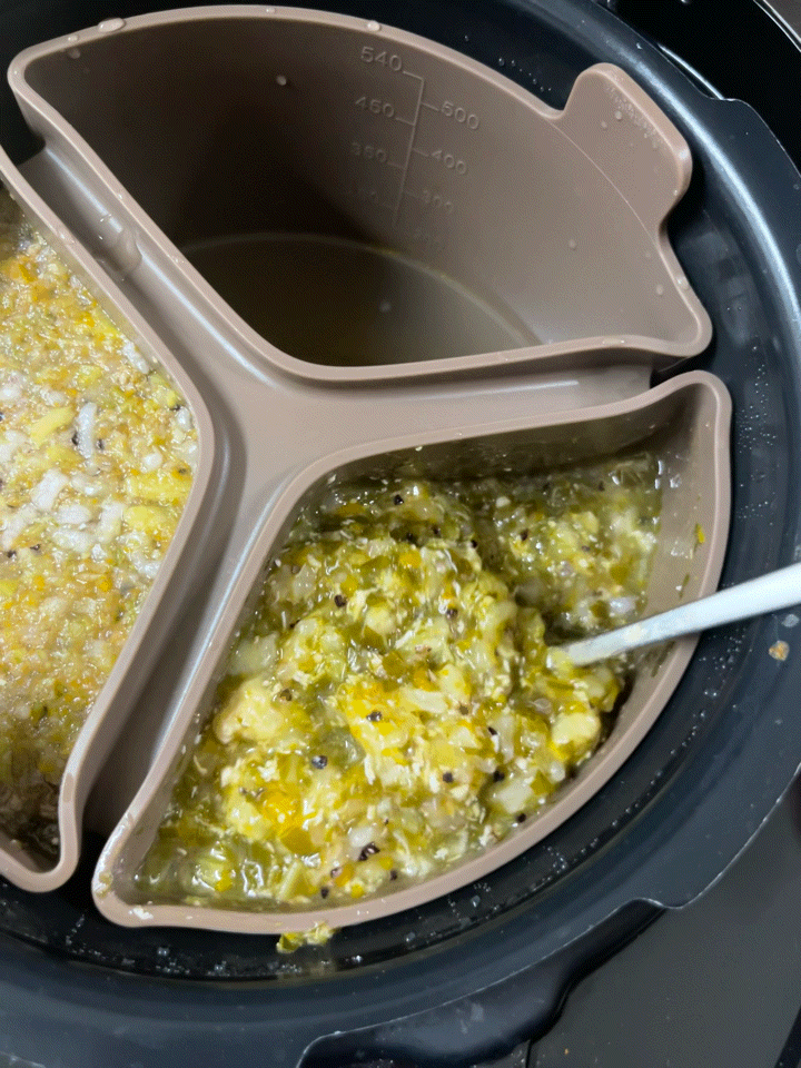 퍼기 이유식 밥솥칸막이