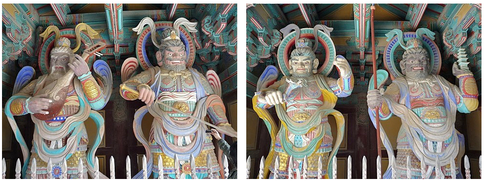 경주 불국사 사천왕