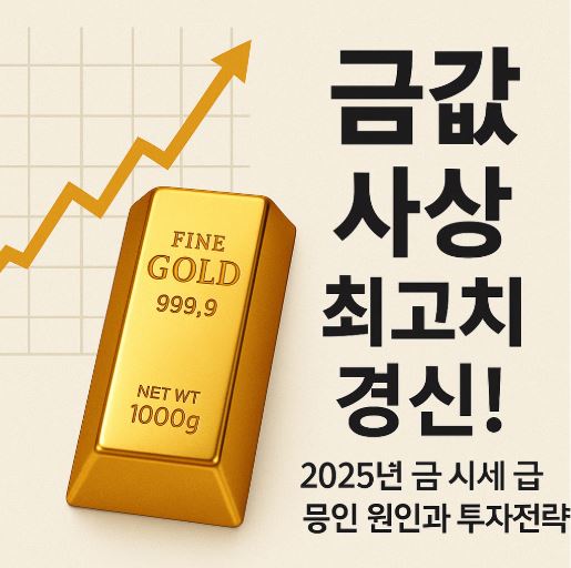 금값 최고치 경신 관련 사진