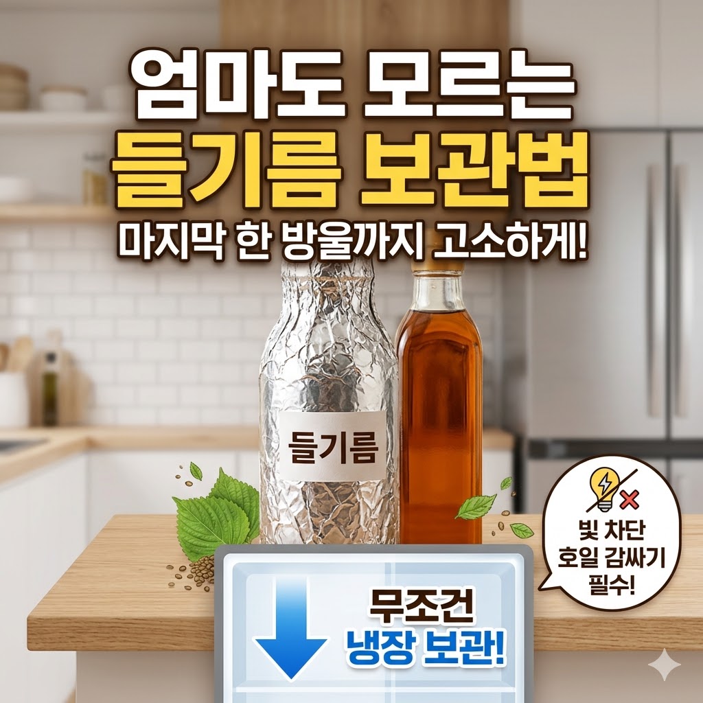 들기름 보관법
