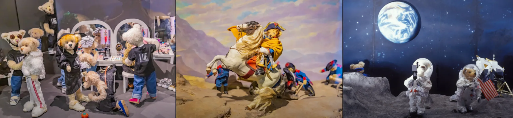 테디베어 뮤지엄 전시 사진