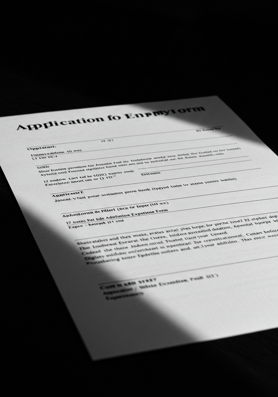 처음 등록한 희망직종