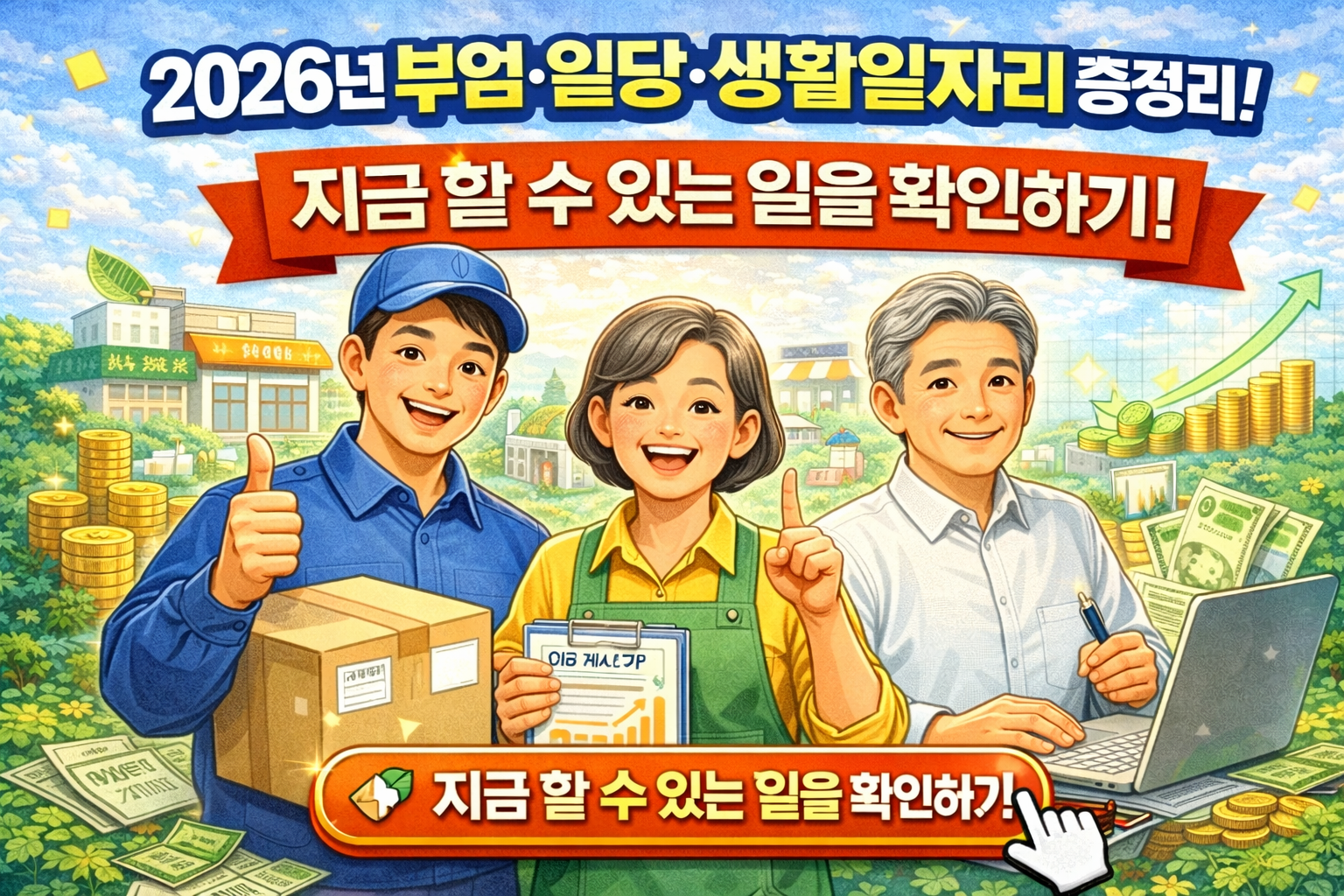 2026년 부업&middot;일당&middot;생활일자리