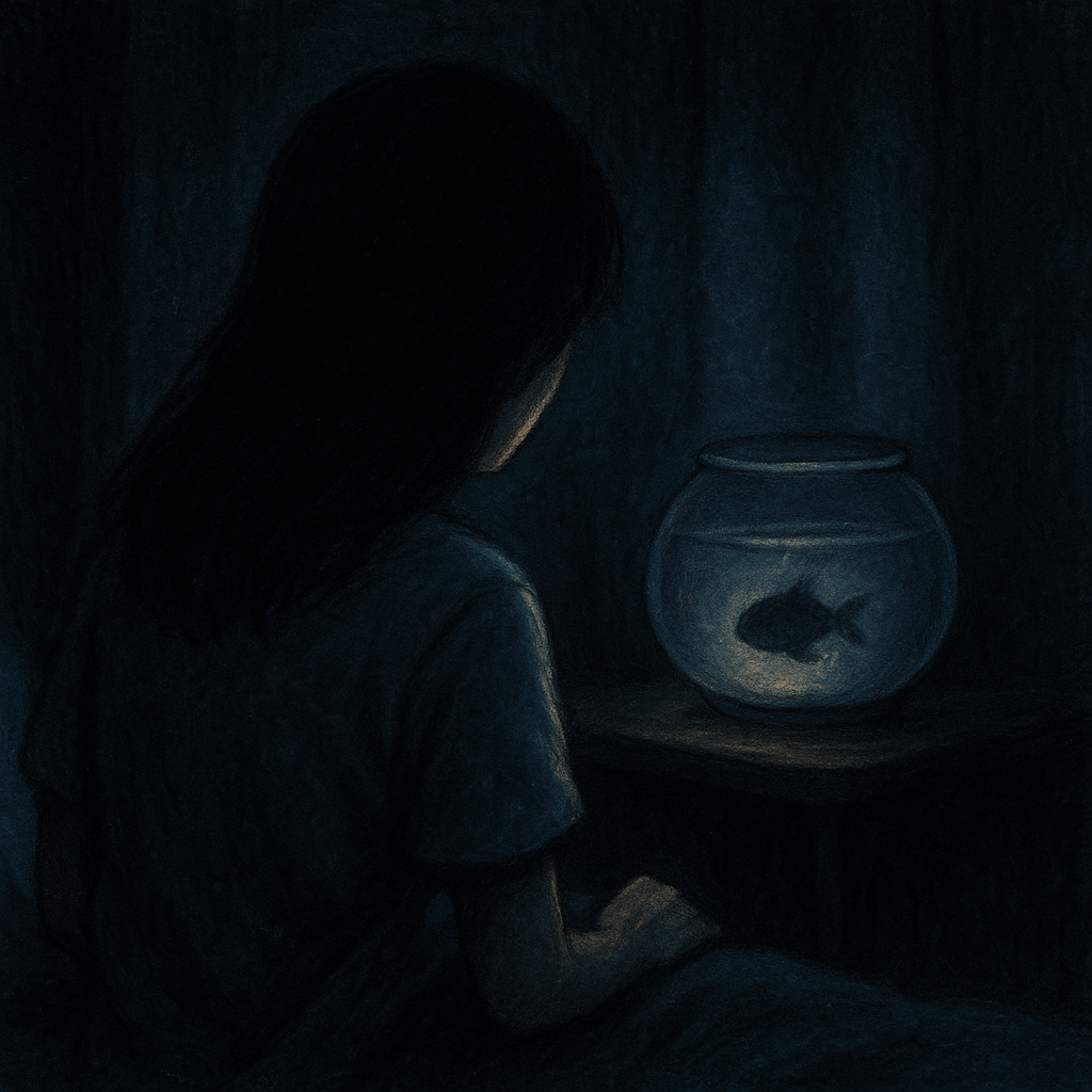 금붕어의 눈은 그대로 나를 응시-금붕어의눈