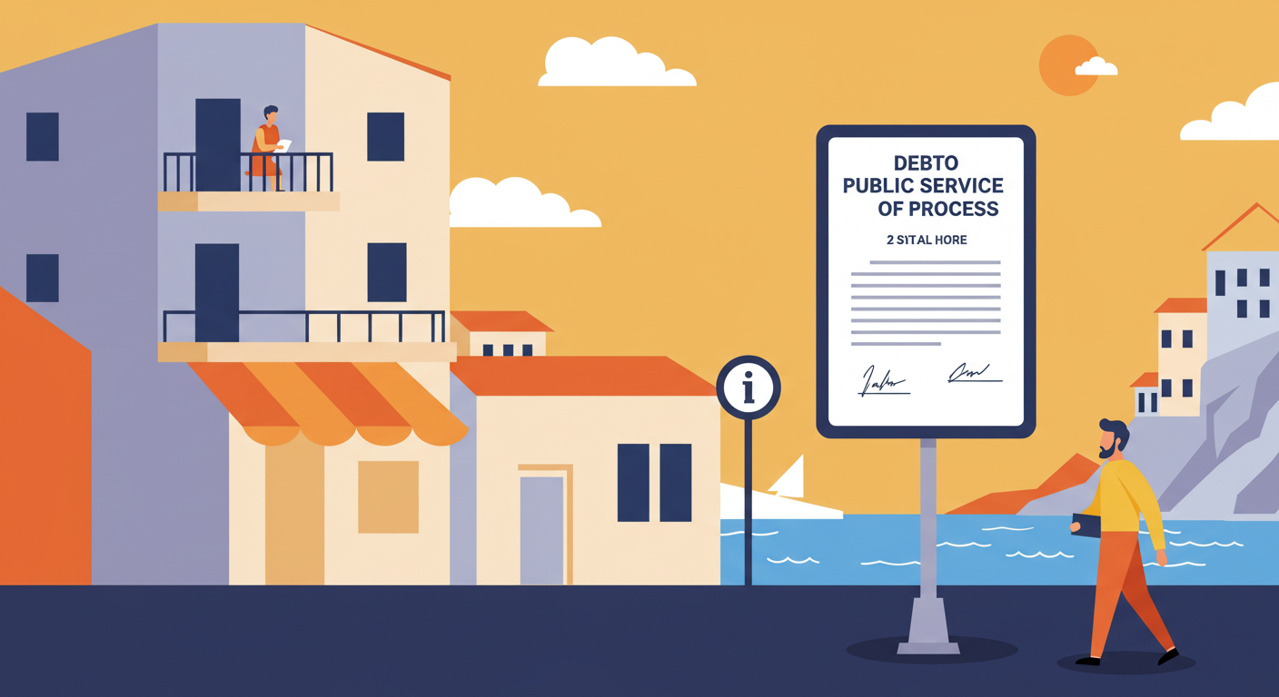 공시송달 효력 발생 시점과 주의사항