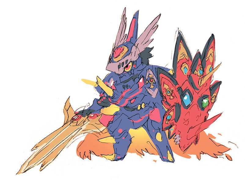 디지몬카드게임 EX6 인퍼널어센션에서 신규 지원을 받은 라그나로드몬