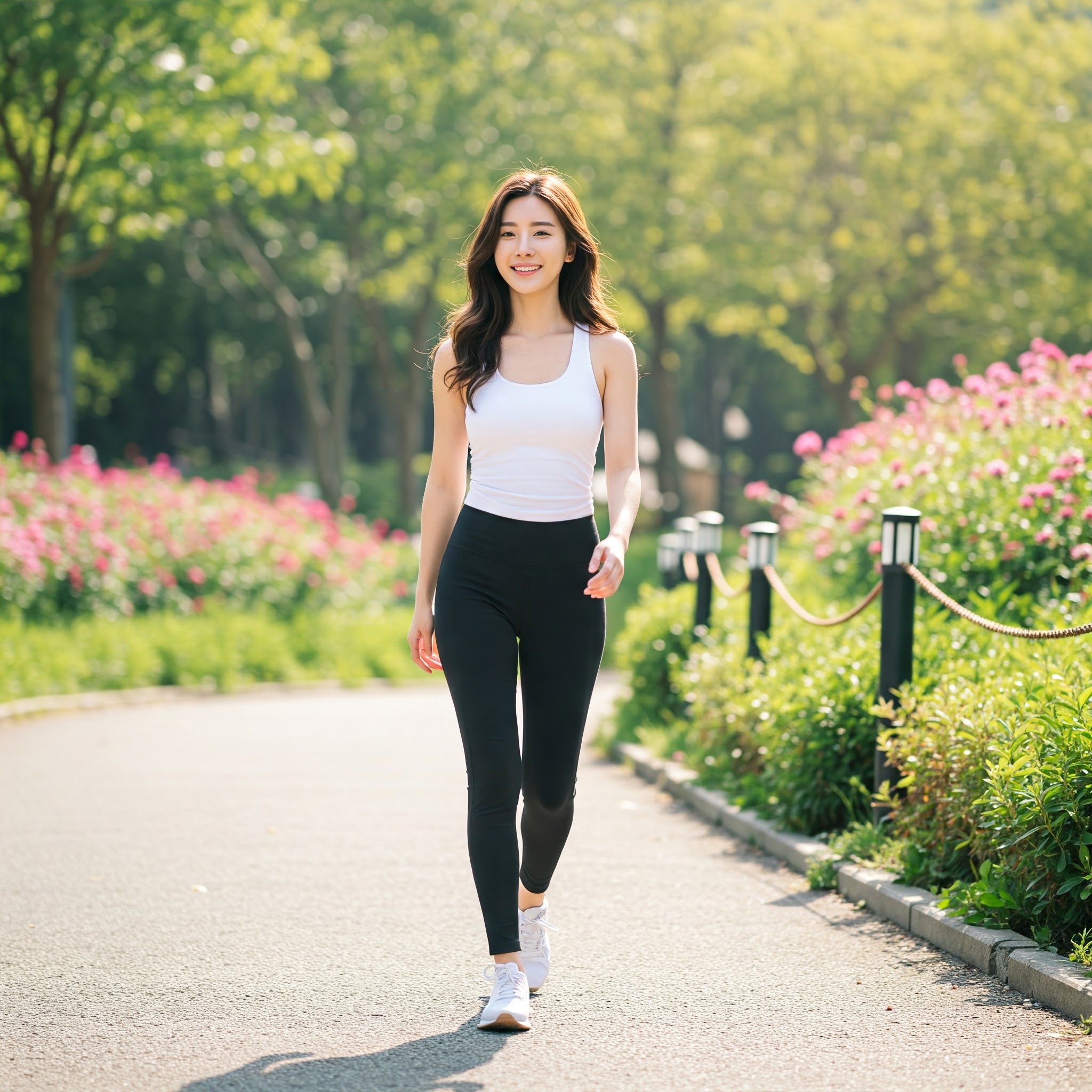 30분씩 가볍게 걷기는 호르몬 균형을 잡는데 큰 도움이 된다.