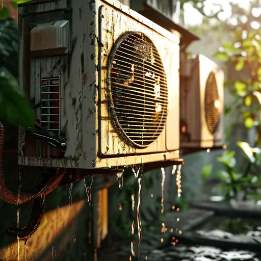 실외기 물떨어짐 문제 해결 에어컨 효율 유지하기