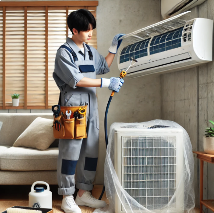 에어컨 청소업체 예약 방법