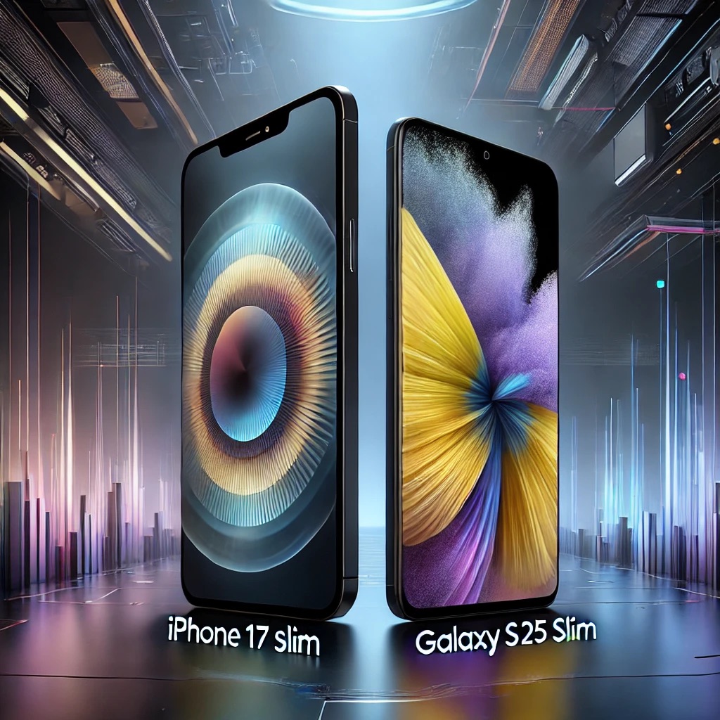 아이폰 17 슬림 vs 갤럭시 S25 슬림 비교