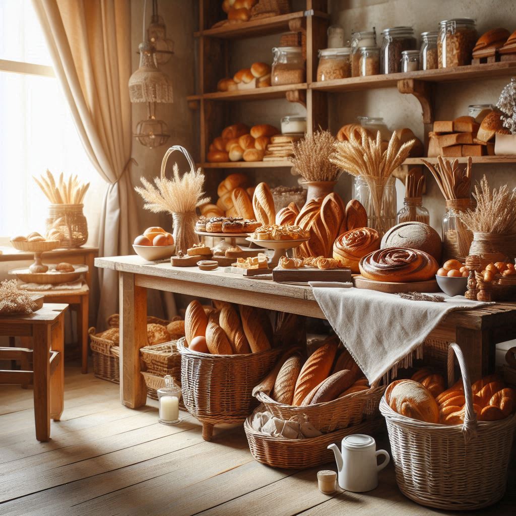 베이커리 배경