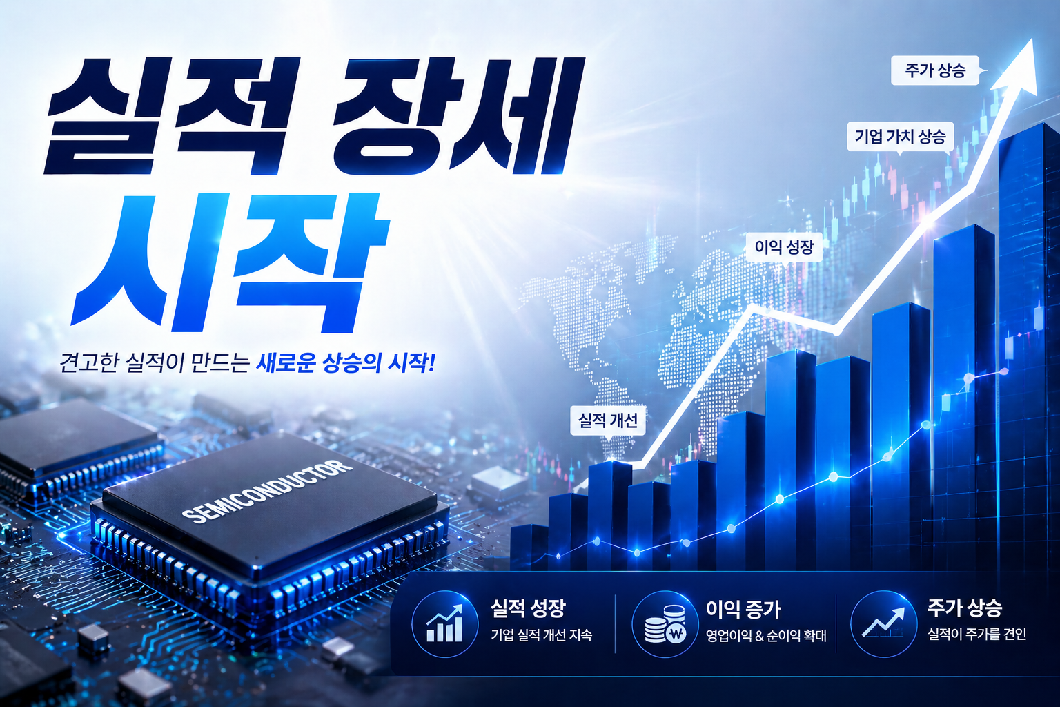 실적 성장과 주가 상승의 시작 이미지