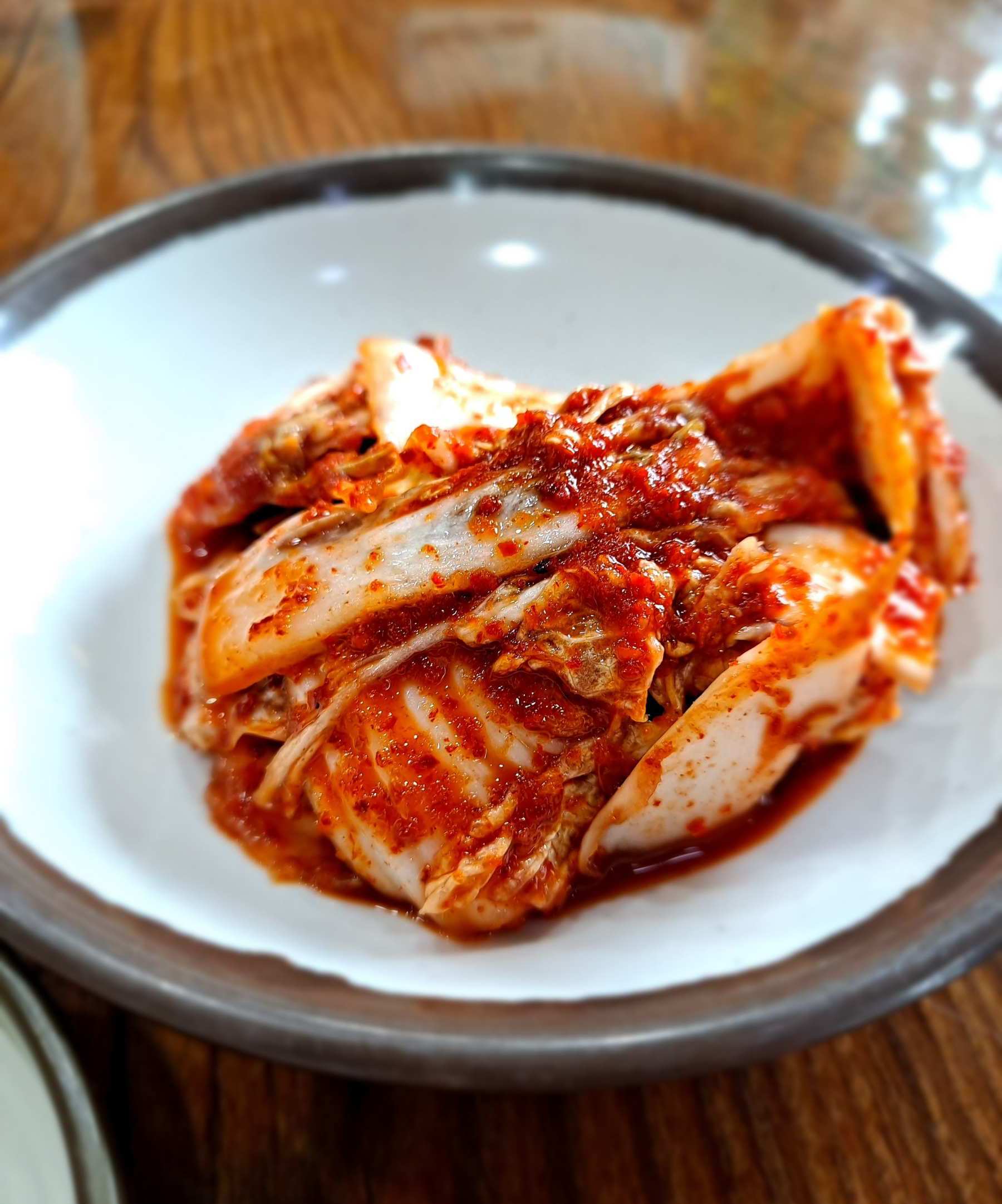 진천토종순대 배추김치