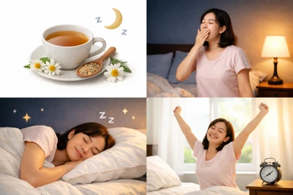 불면증 완화에 도움 되는 카모마일 효능 설명5