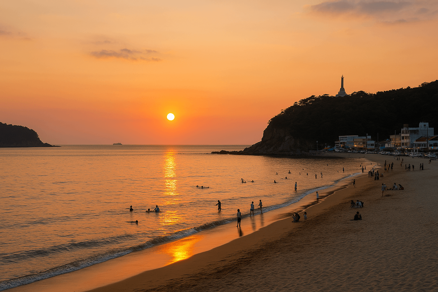 부안 변산반도 격포해수욕장 여행, 서해의 낙조와 바다향이 어우러진 감성 휴식지