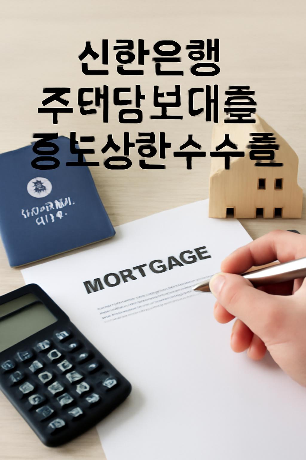 신한은행 주택담보대출 중도상환수수료