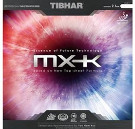 TIBHAR 에볼루션 MX-K 47.5도 탁구러버&#44; 검정