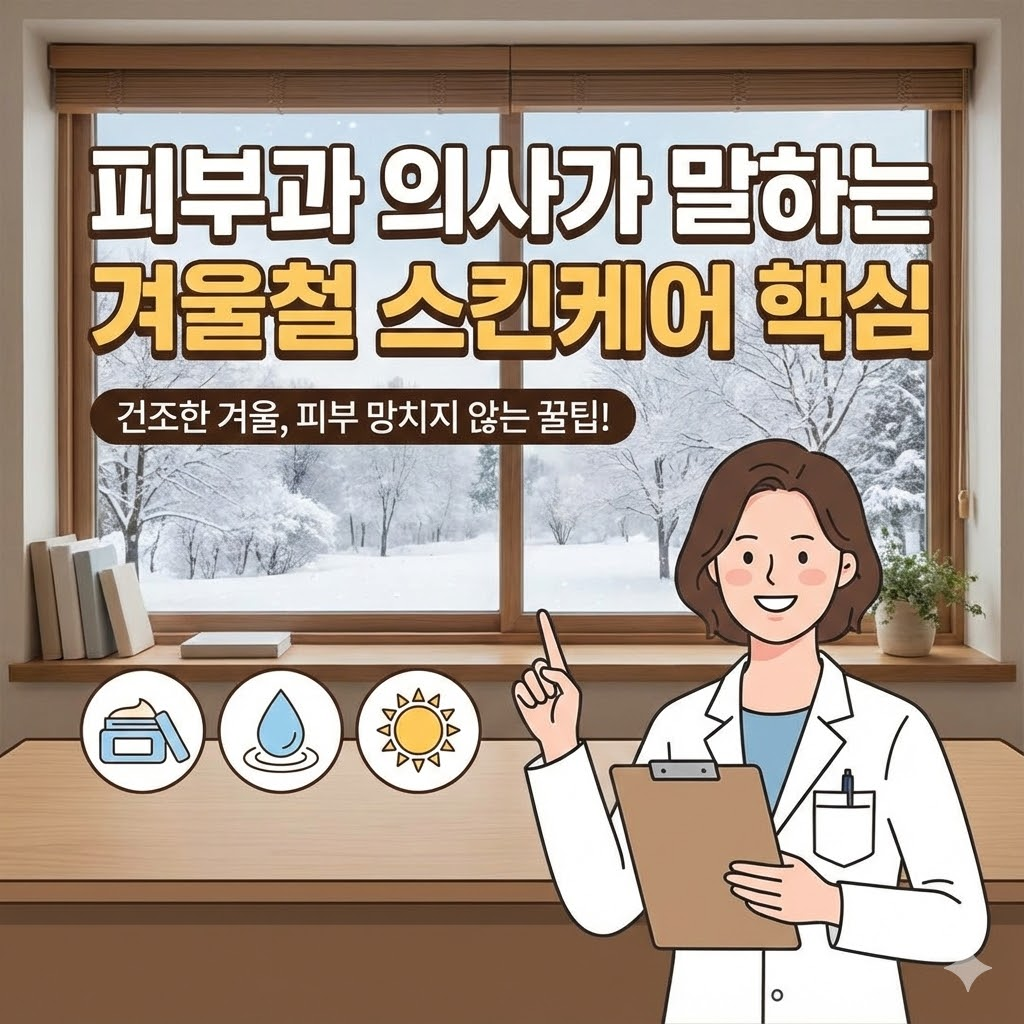 피부과 의사가 말하는 겨울철 스킨케어 핵심