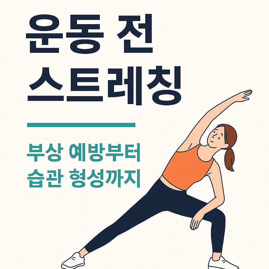 운동 전 스트레칭 - 부상 예방부터 습관 형성까지