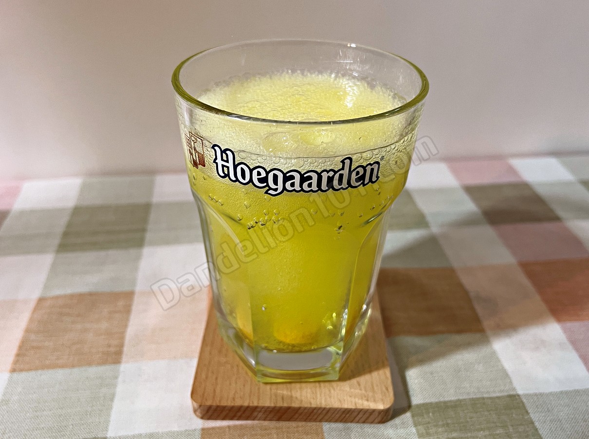 바이엘 발포비타민 베로카 (BAYER Berocca) 를 발포 시키기 시작했을 때 사진