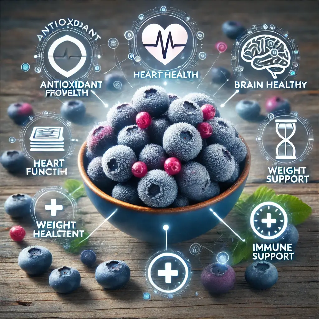 냉동 블루베리의 효능