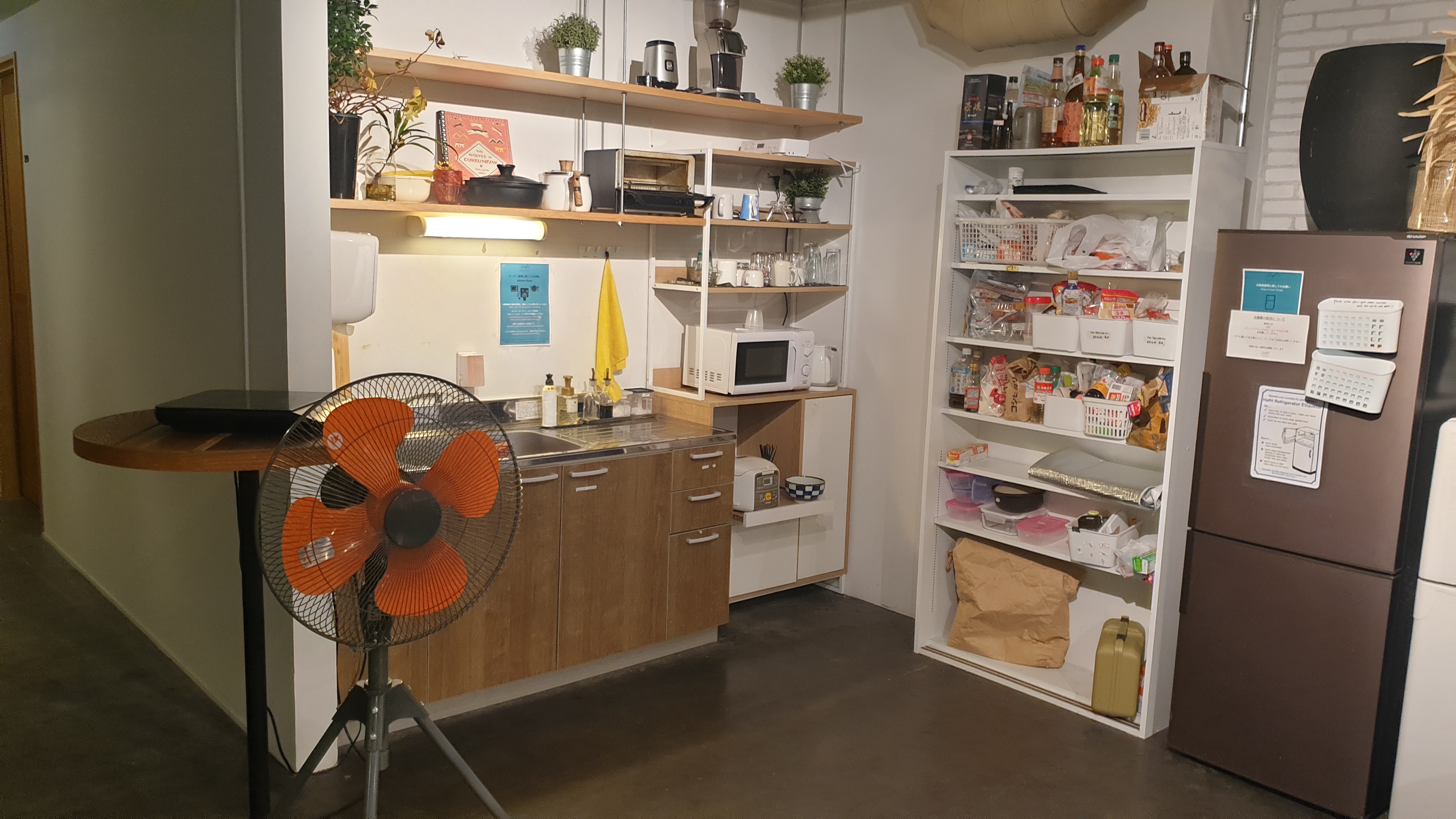 게스트하우스 HafH Fukuoka The Life 호스텔 탕비실