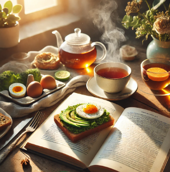 건강한 아침 식사의 중요성(신체리듬유지, 집중력, 건강효과)