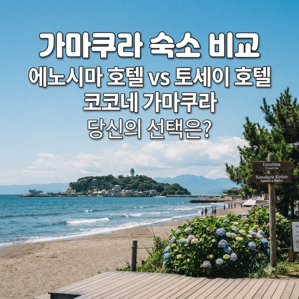 가마쿠라 숙소 비교 에노시마 호텔과 ..