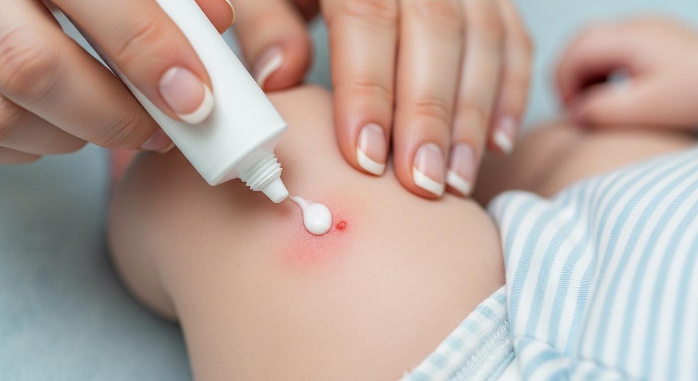 아기 피부염 연고