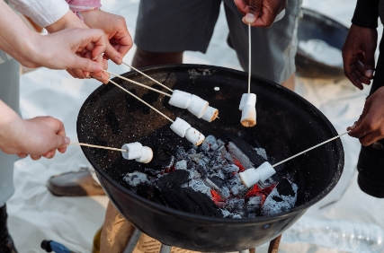 난지캠핑장-바베큐존