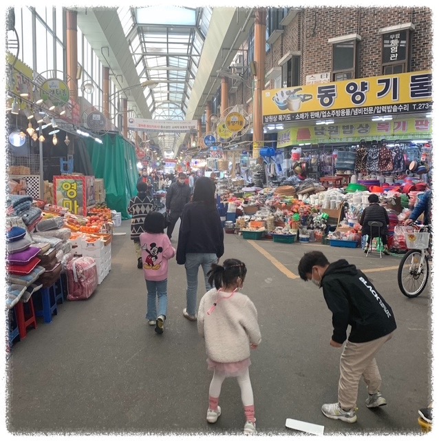 시장 구경 시장풍경