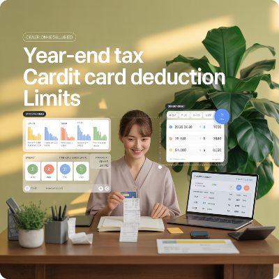 연말정산 카드공제 한도 이미지