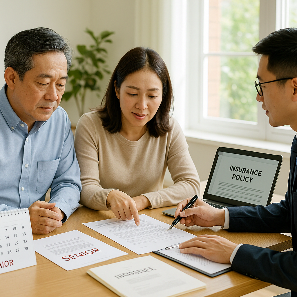 보험 설계사, 부모님과 함께 보험 리모델링 상담