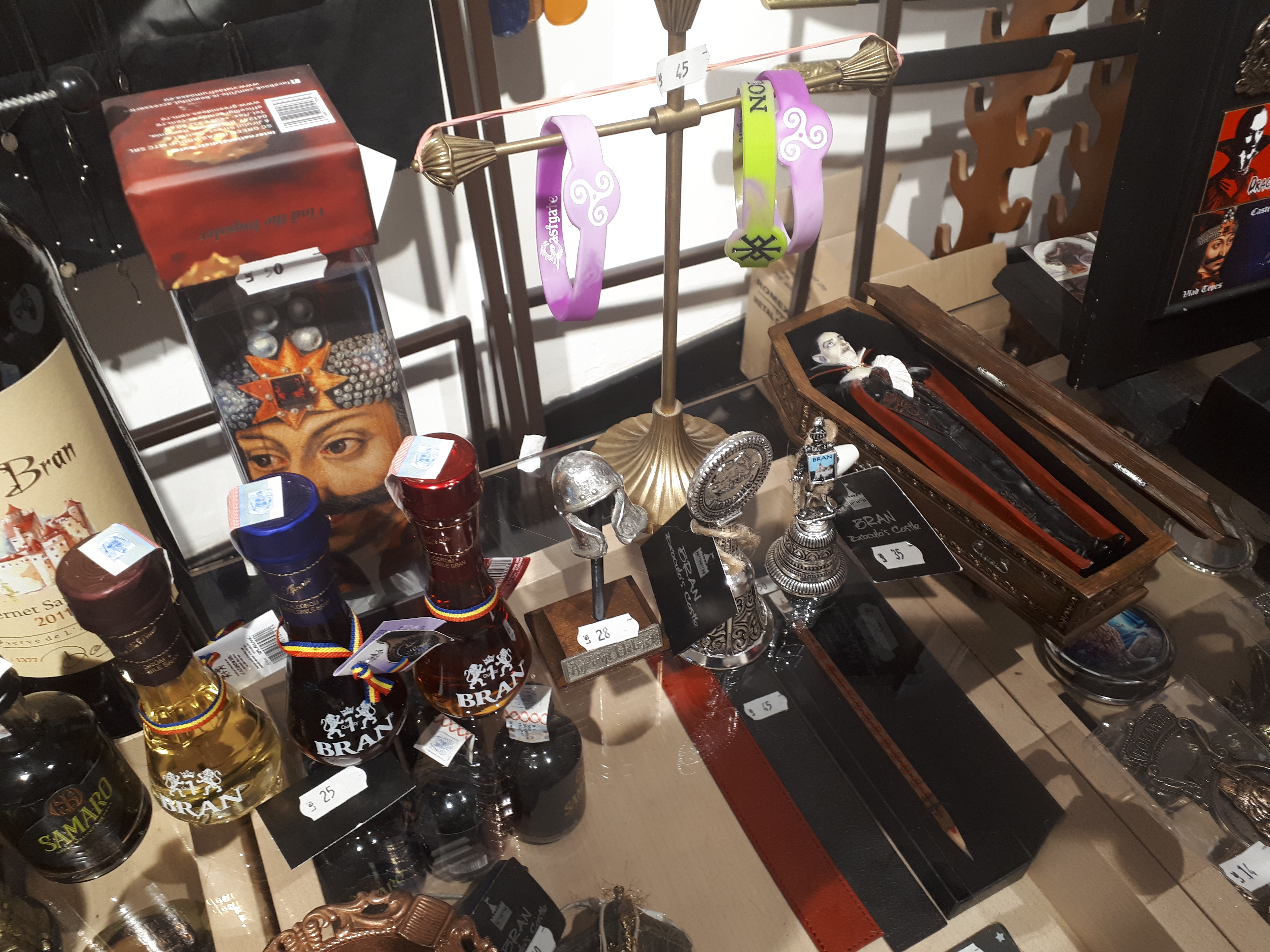 루마니아 브라쇼브 브란 성 기념품