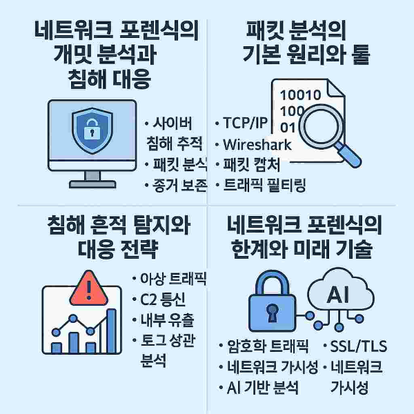 네트워크 포렌식: 패킷 분석과 침해 대응