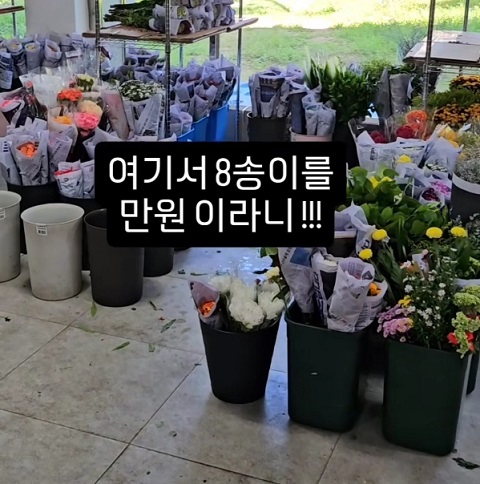 꽃포장달인-유스풀몰-2인1조꽃포장-꽃달인