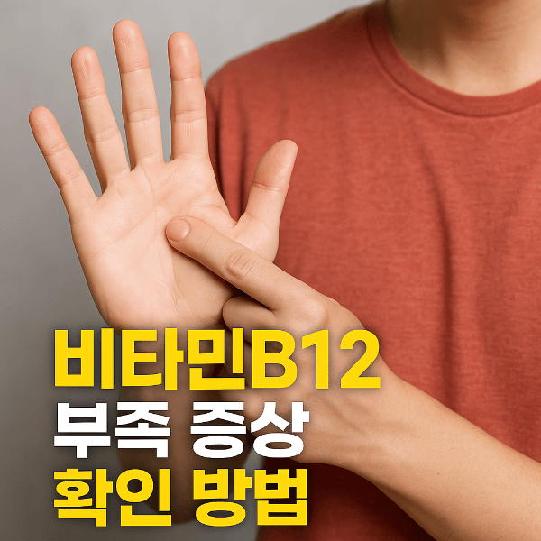 비타민B12 부족 증상 확인 썸네일