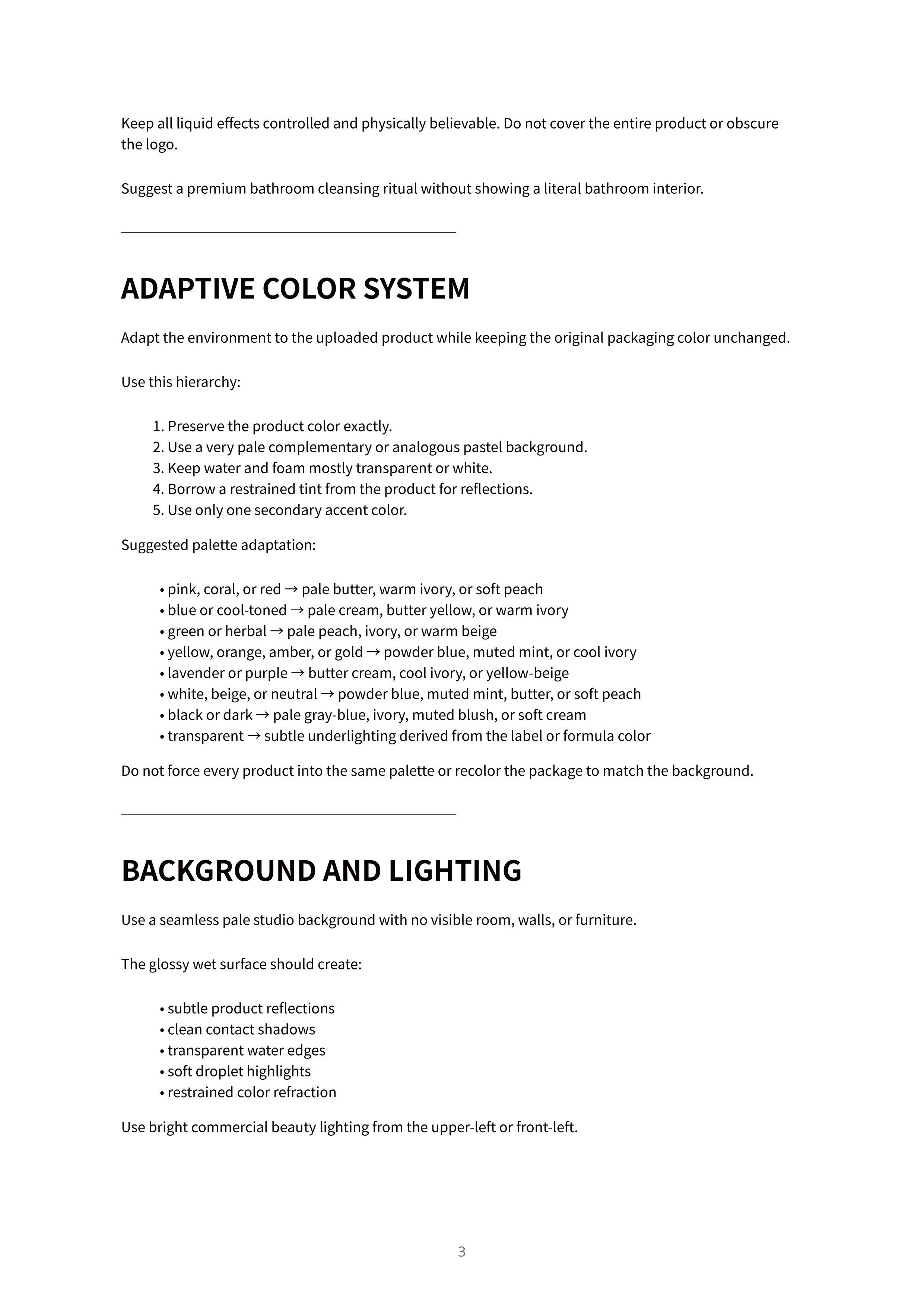 프롬프트 원문 ③ &mdash; ADAPTIVE COLOR SYSTEM&amp;#44; BACKGROUND AND LIGHTING 구간