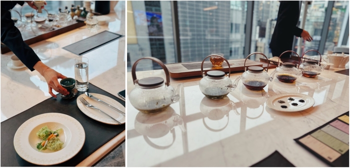 차 오마카세 신 디저트 메뉴