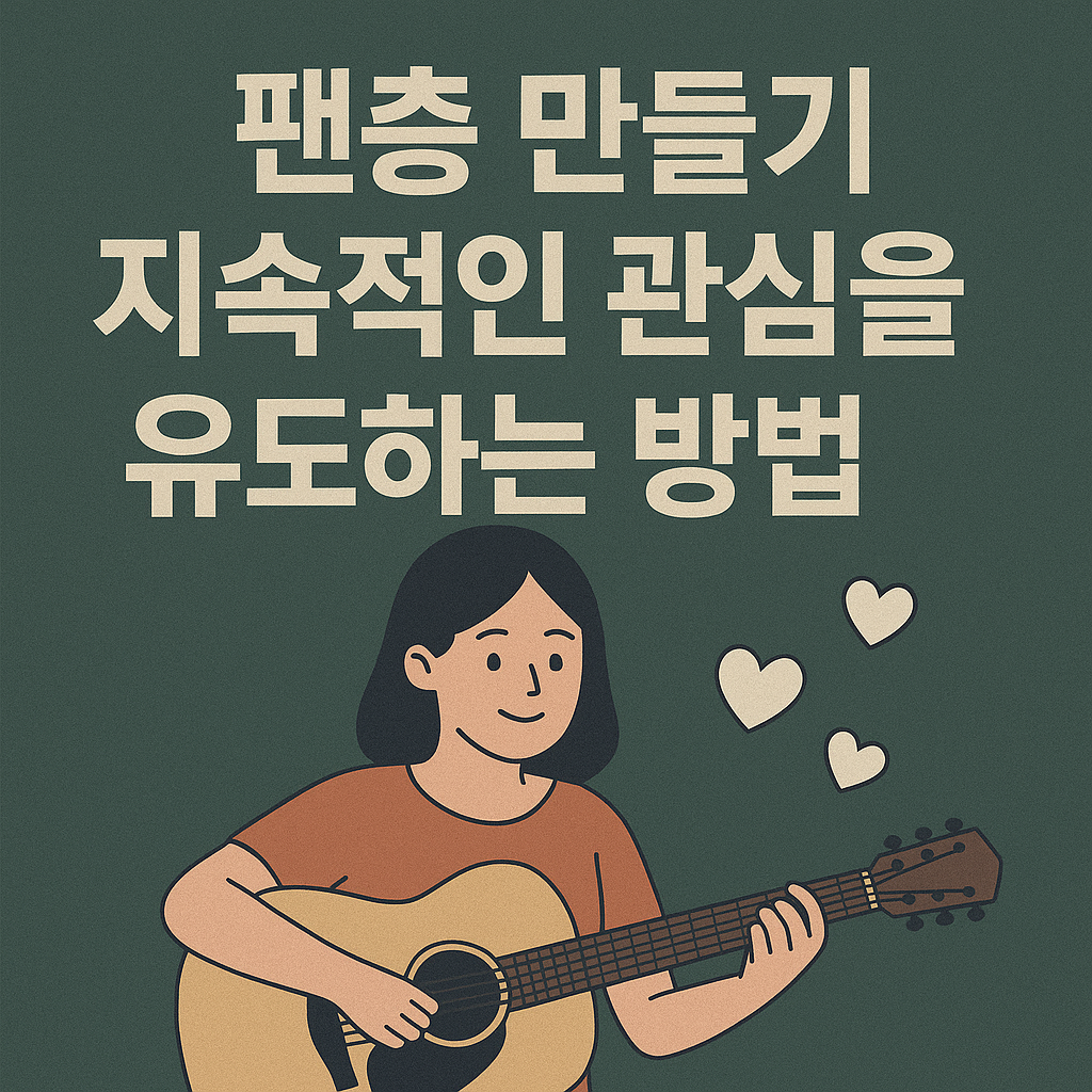 진정한 팬층 구축하기 관련한 사진