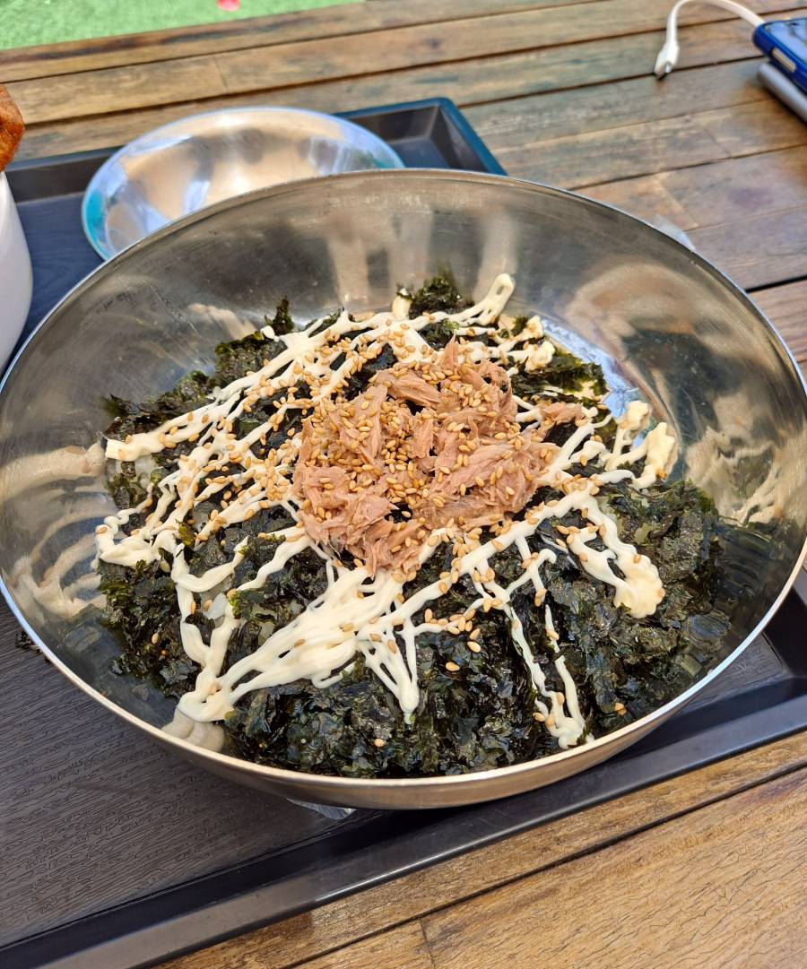 사발떡볶이 참치마요 주먹밥