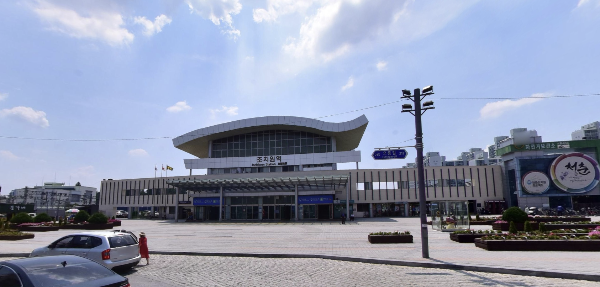 조치원역 역사 전경