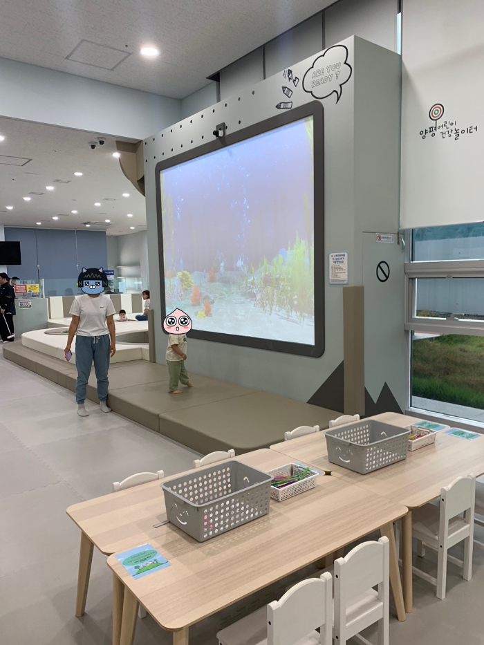 양평어린이건강놀이터 스케치테이블, 상상그리기